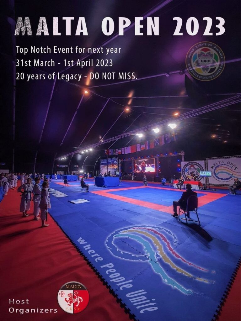 Чемпіонат Европи з Кобудо 31 березня -1 квітня Малта 2023